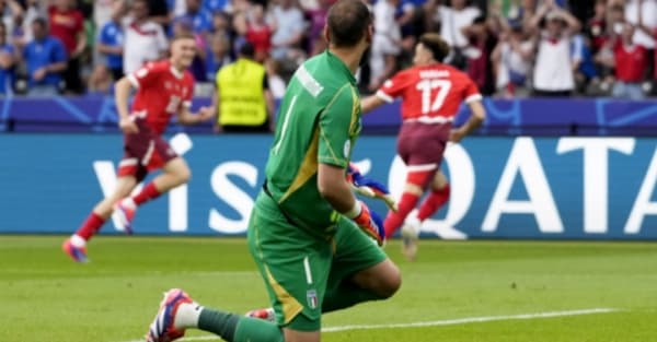 سويسرا تجرد إيطاليا من لقبها وتبلغ ربع نهائي "يورو 2024"