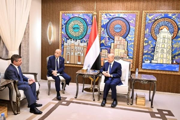 الرئيس العليمي يناشد المجتمع الدولي مساندة الحكومة اليمنية في مواجهة آثار المناخ