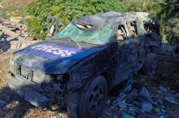 مقتل 3 صحفيين بغارة إسرائيلية في حاصبيا جنوبي البلاد