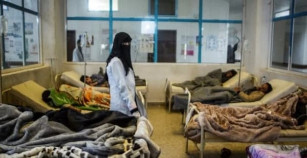 تسجيل 753 حالة اشتباه بالكوليرا و5 وفيات في مديريات ساحل حضرموت منذ بداية العام