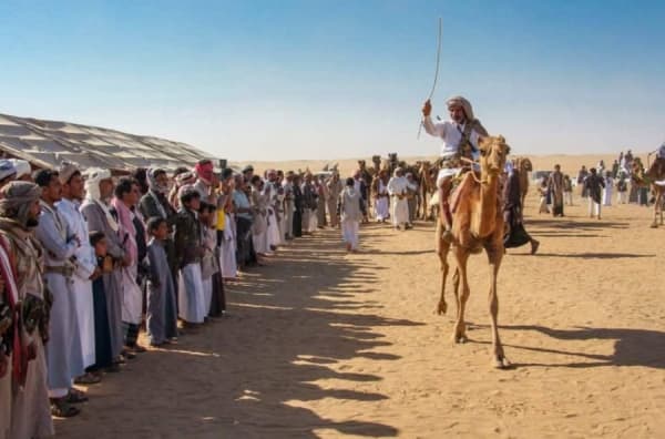 اختتام مهرجان التراث وسباق الفروسية في شبوة