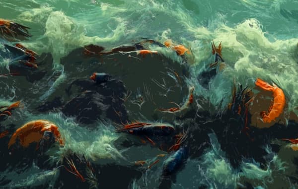 نفوق الجمبري بالعقبة... تضارب تفسيرات السلطات والمختصين بالأردن يُنذر بتكرار حدوثه