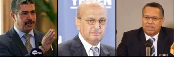 بن دغر يحذر من الاطاحة بالشرعية والقربي يدعو الى سلطة توافقية وبحاح مع "تغليب صوت العقل"