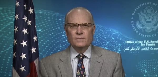 المبعوث الامريكي لليمن يدعو الاطراف المتحاربة الى التعهد بجلب السلام في العام 2022