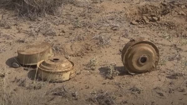 إصابة امرأة بانفجار لغم في تعز