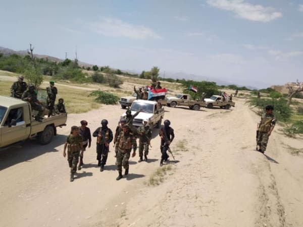 مقتل واصابة 6 جنود من القوات الجنوبية بانفجار عبوة ناسفة شرقي محافظة ابين