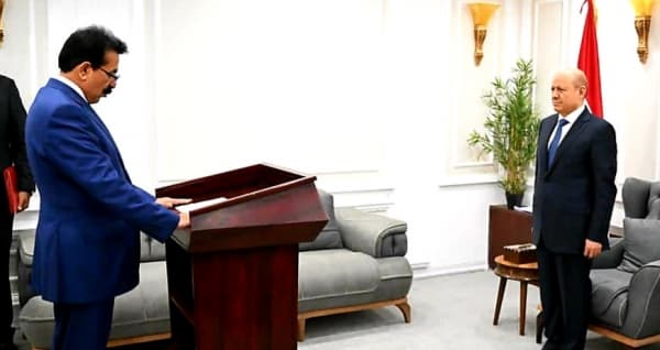 حزب الإصلاح يرفض اتهامات محافظ الجوف"العارية عن الصحة " له بالتمرد على قرارت رئاسية