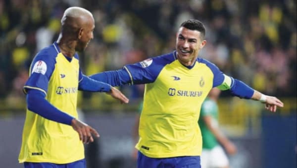 رونالدو يدشن مشواره مع النصر السعودي بانتصار