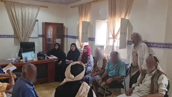 لجنة التحقيق الوطنية تستمع افادات 15ضحية لانتهاك حقوق الانسان في الضالع