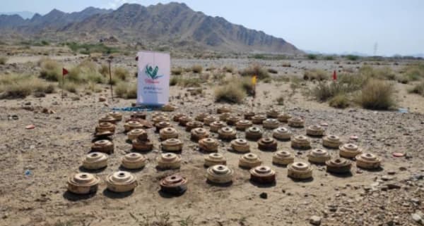 "مسام" ينزع 2206 مواد متفجرة من مخلفات الحرب في أكتوبر الجاري