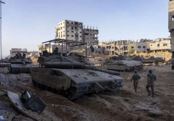 تسارع نزوح الفلسطينين إلى جنوب غزة نتيجة اشتداد الاقتتال هناك