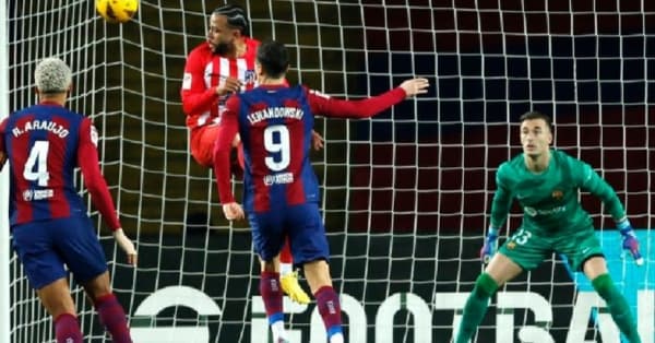 برشلونة يكرس عقدة أتلتيكو مدريد بهدف فيليكس في الدوري الإسباني