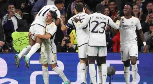 ريال مدريد يمطر شباك سلتا فيغو برباعية ويعزز صدارته في الترتيب