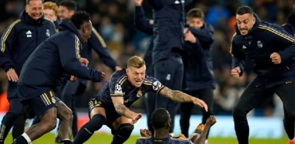 ريال مدريد يطيح بالسيتي حامل اللقب ويبلغ قبل نهائي دوري الأبطال