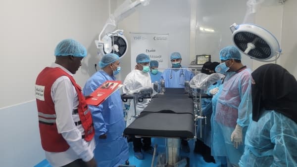 "الهلال القطري" يستكمل تنفيذ مشروع صحي في صنعاء بتمويل أممي