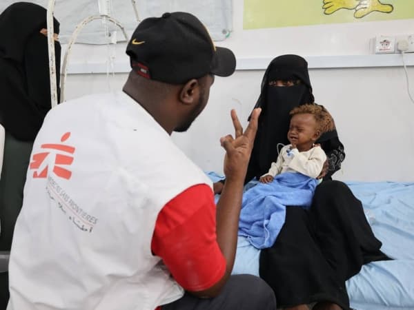 زيادة حالات سوء التغذية لدى الأطفال في حجة والحديدة بنسبة 30%