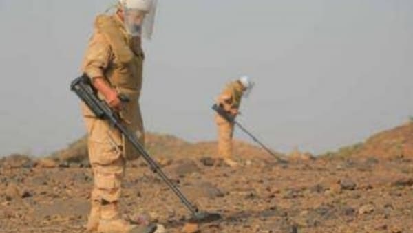 "مسام" ينزع أكثر من ألفي مادة متفجرة من مخلفات الحرب منذ بداية الشهر