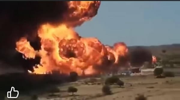 انفجار 4 محطات للغاز في البيضاء يسفر عن مقتل وإصابة العشرات