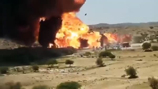 ارتفاع ضحايا حادثة انفجار محطات الوقود في البيضاء إلى 91 شخصاً